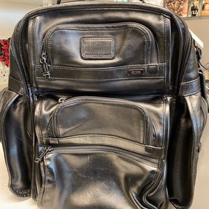 Men’s TUMI Leather Backpack